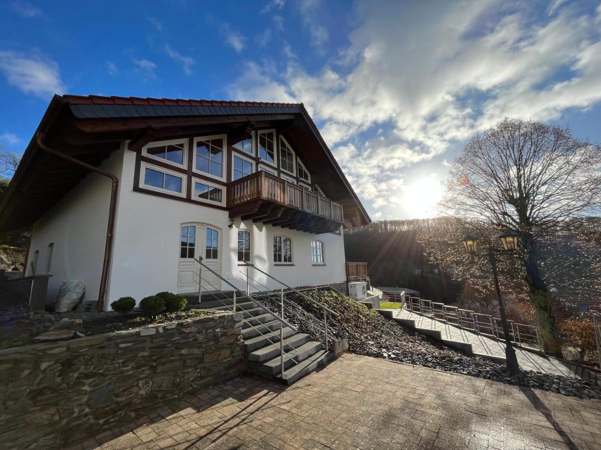 Ferienwohnung Blick Thyratal Obergeschoss Stolberg  Zewnętrze zdjęcie