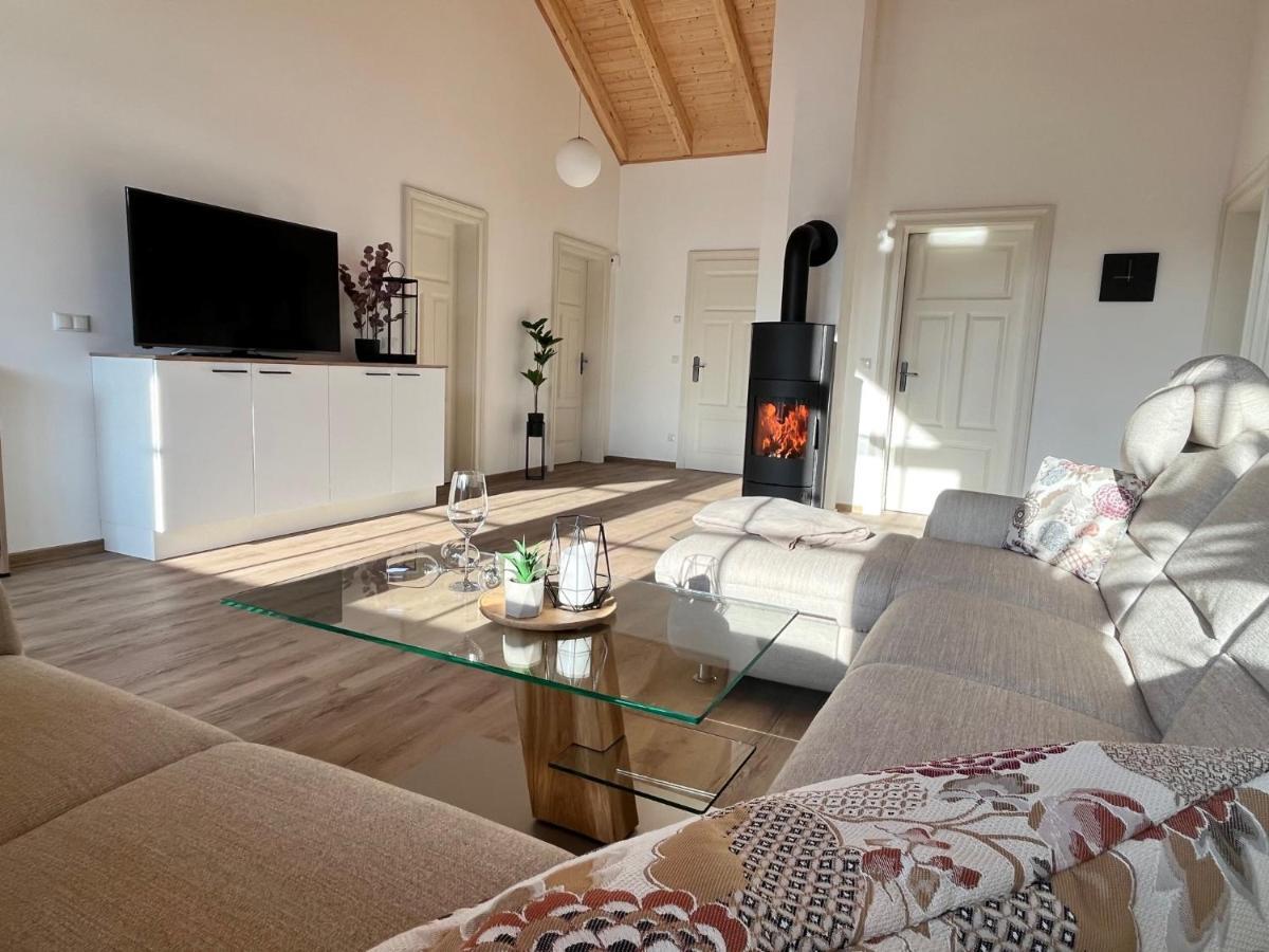 Ferienwohnung Blick Thyratal Obergeschoss Stolberg  Zewnętrze zdjęcie