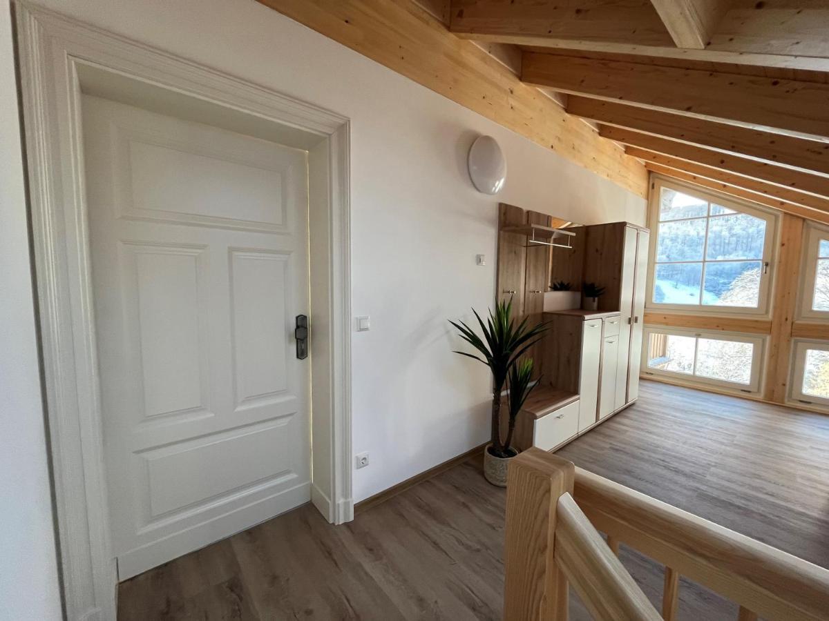 Ferienwohnung Blick Thyratal Obergeschoss Stolberg  Zewnętrze zdjęcie