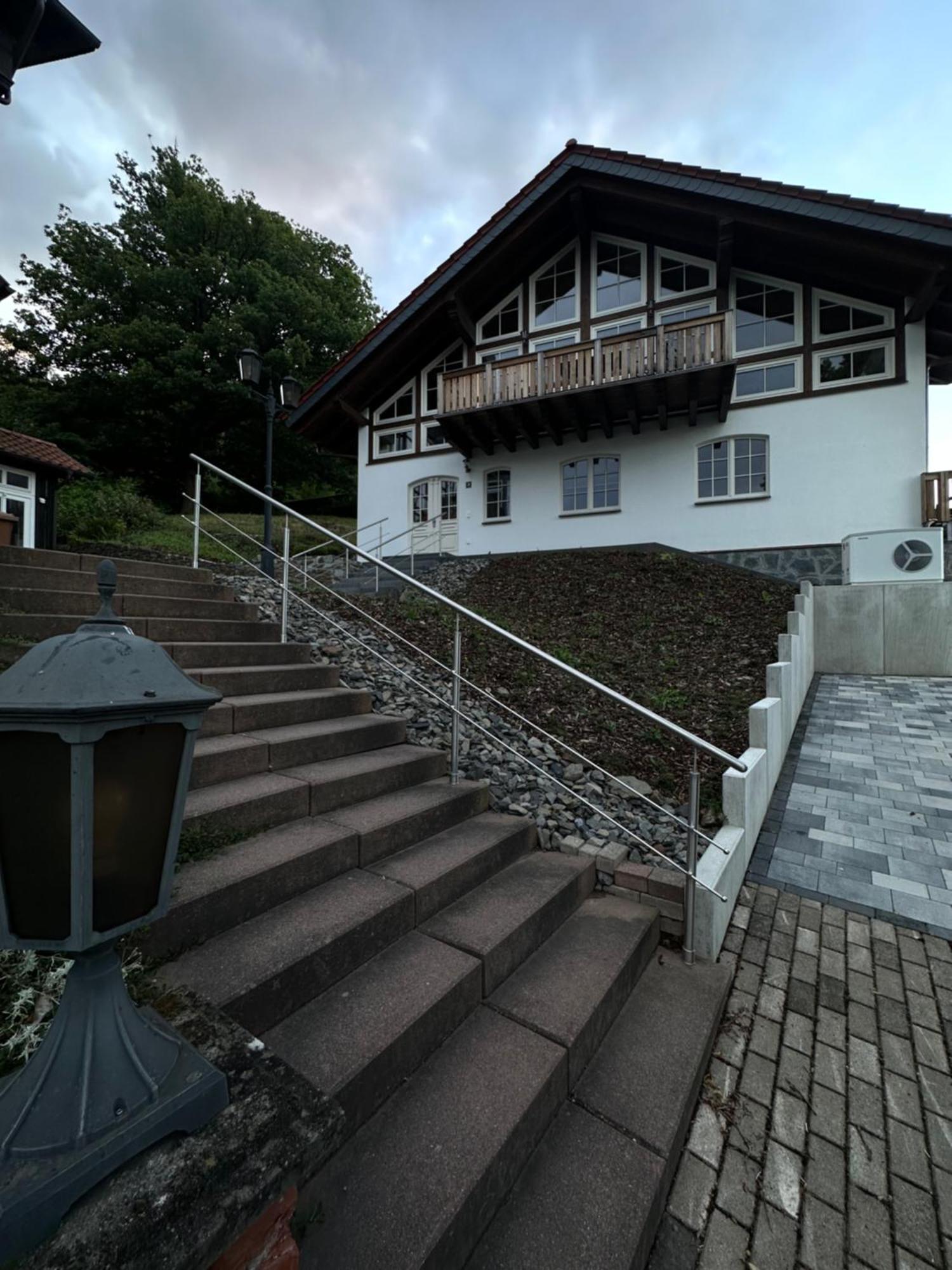 Ferienwohnung Blick Thyratal Obergeschoss Stolberg  Zewnętrze zdjęcie