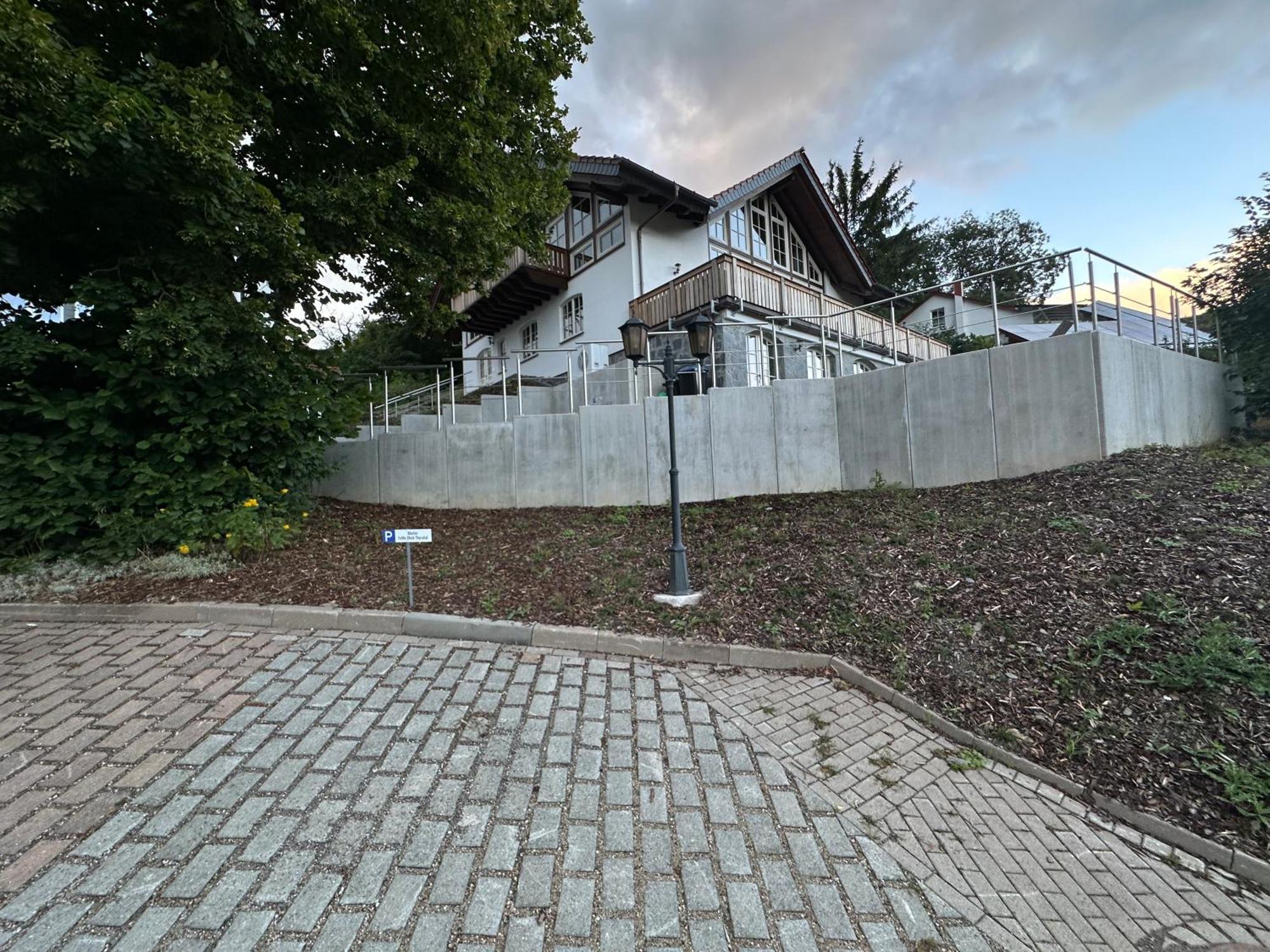 Ferienwohnung Blick Thyratal Obergeschoss Stolberg  Zewnętrze zdjęcie