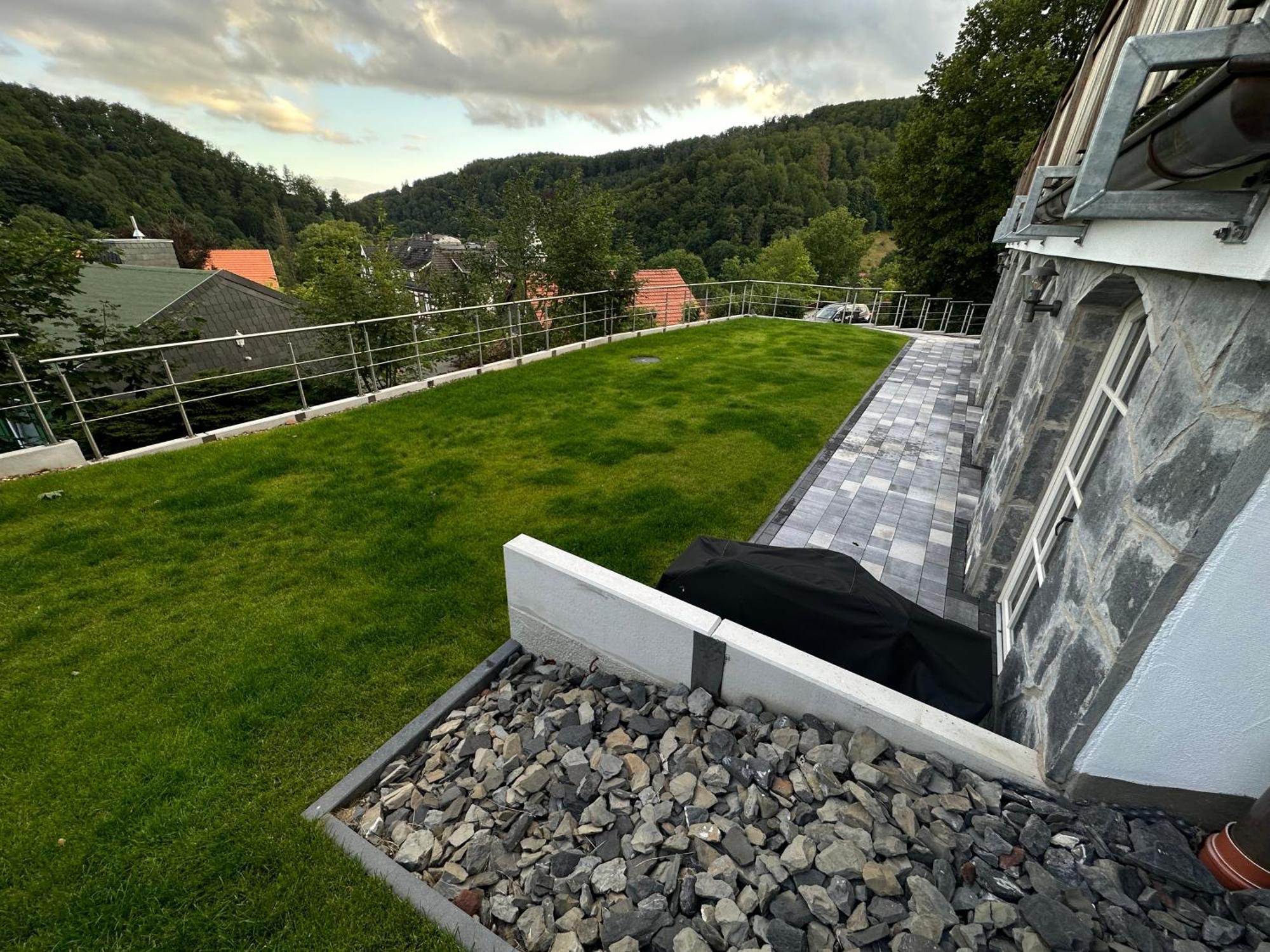Ferienwohnung Blick Thyratal Obergeschoss Stolberg  Zewnętrze zdjęcie
